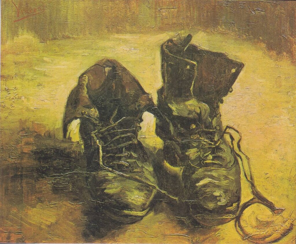 Vincent van Gogh, Para butów, 1886, olej na płótnie