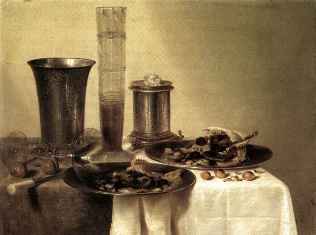 Willem Claesz Heda, Martwa natura-śniadanie, 1637, olej na desce